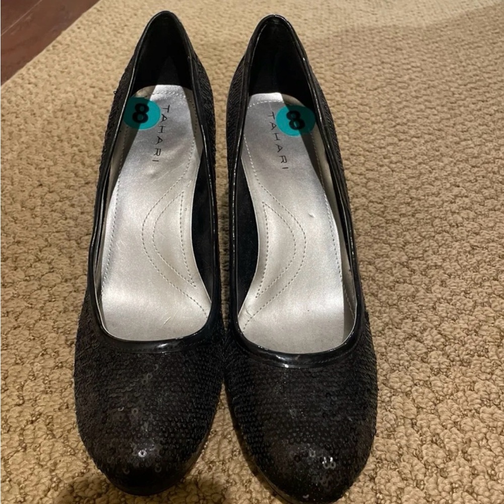 Tahari Elegant Black Women's Shoes size 8